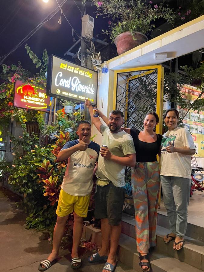 Coral Riverside Homestay & Hostel Hoi An Exterior foto